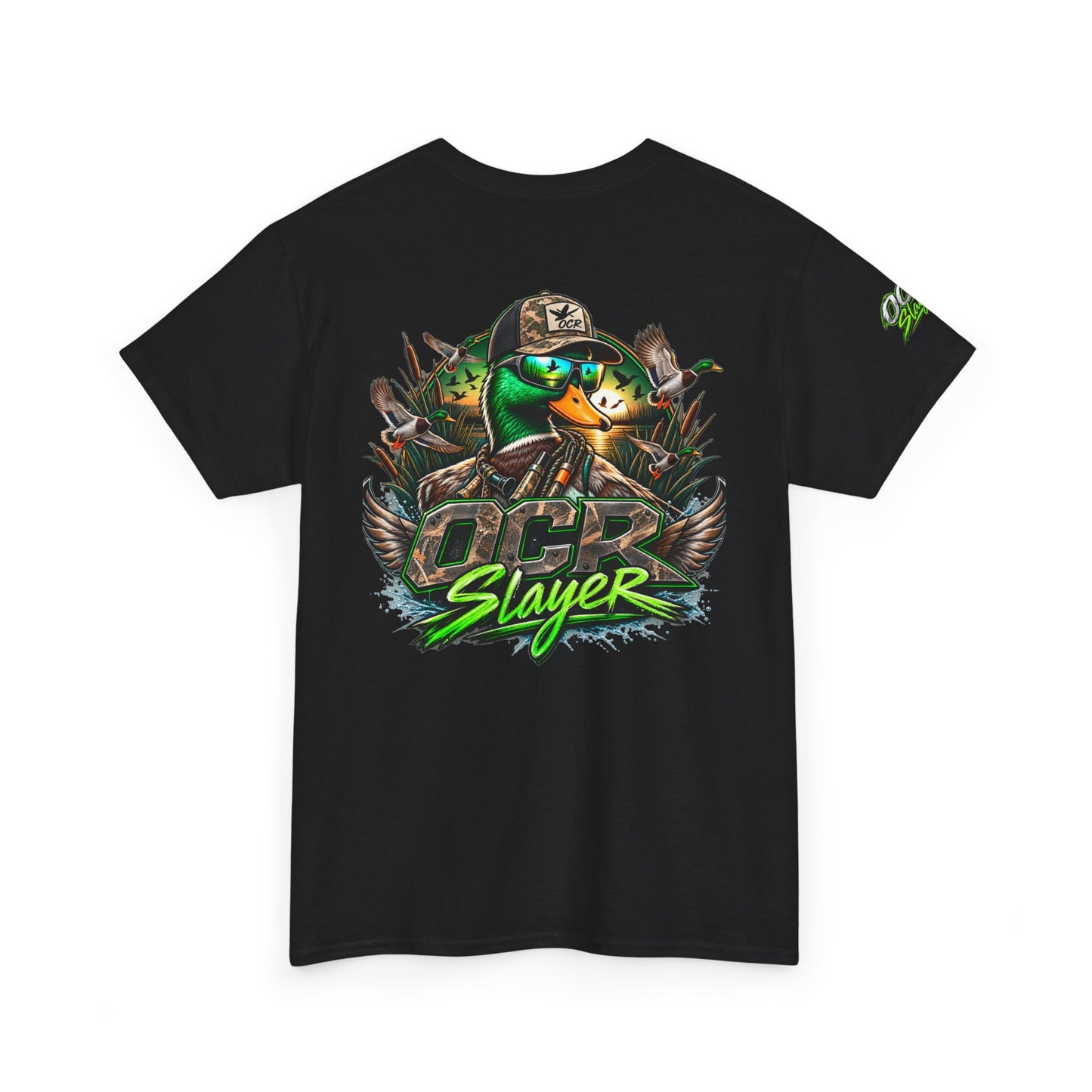 T-Shirt — Duck Slayer Graphic Tee (Hunting, Fishing, Outdoors)