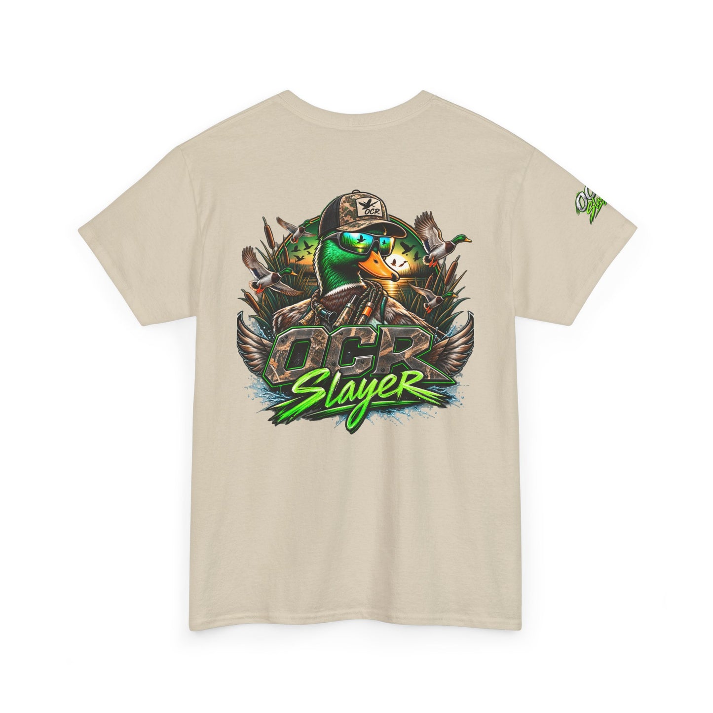 T-Shirt — Duck Slayer Graphic Tee (Hunting, Fishing, Outdoors)